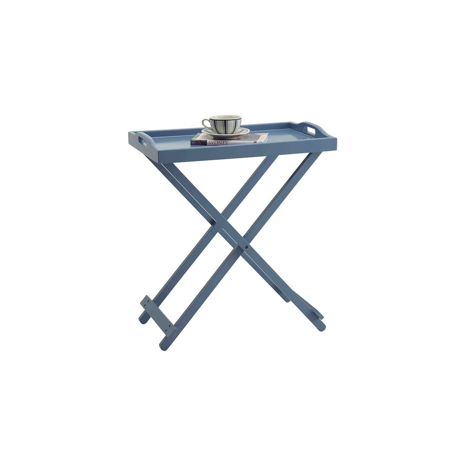 Convenience Concepts Designs2Go Folding Tray Table, Multiple Colors