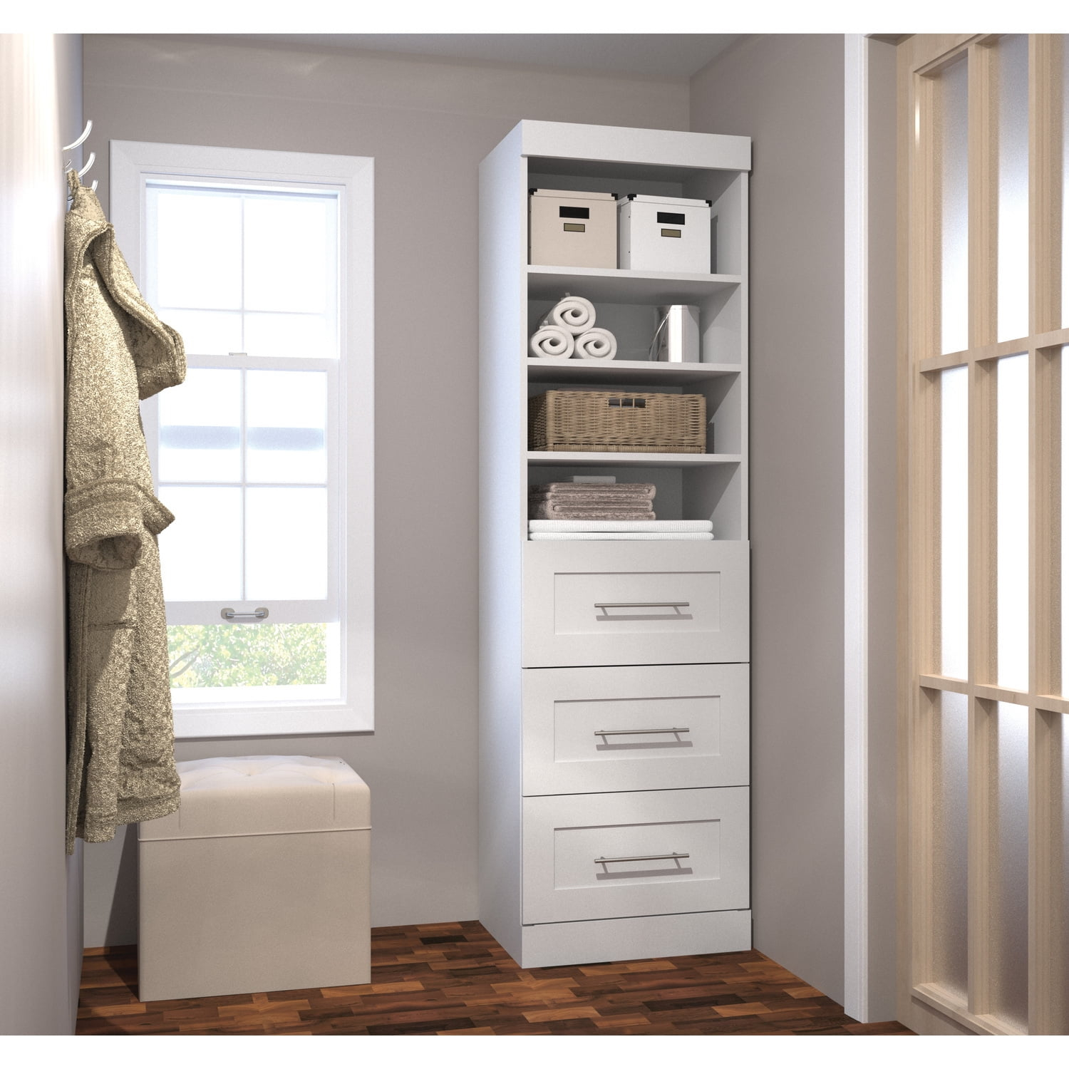 HomeStock Renaissance Rhapsody By HomeStock 25" Storage Unit With 3-Drawer Set