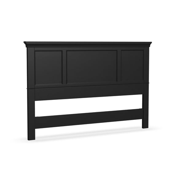 Homestyles Bedford Wood King Headboard in Black