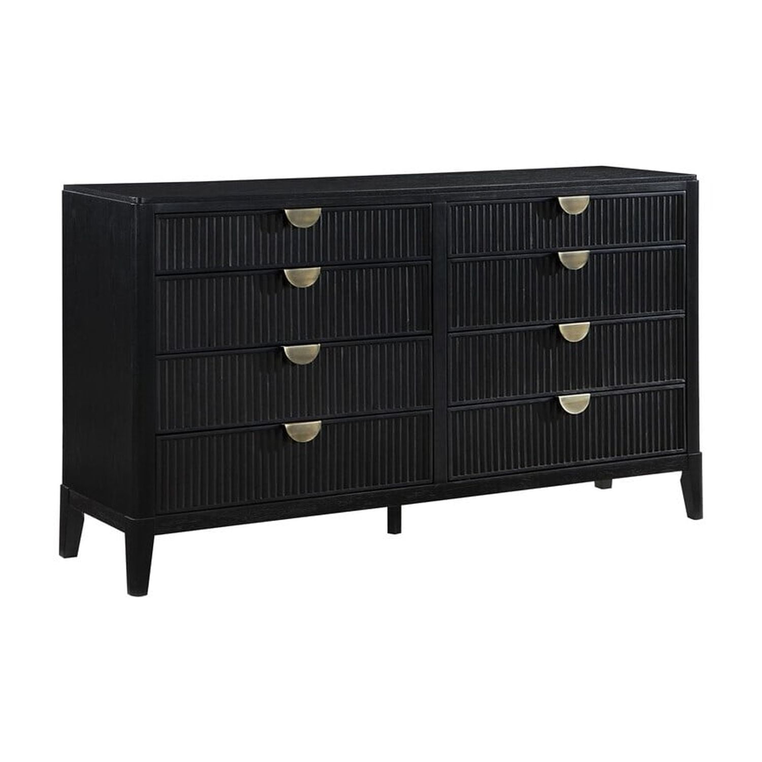 Coaster Brookmead 8-drawer Rectangular Wood Bedroom Dresser Black