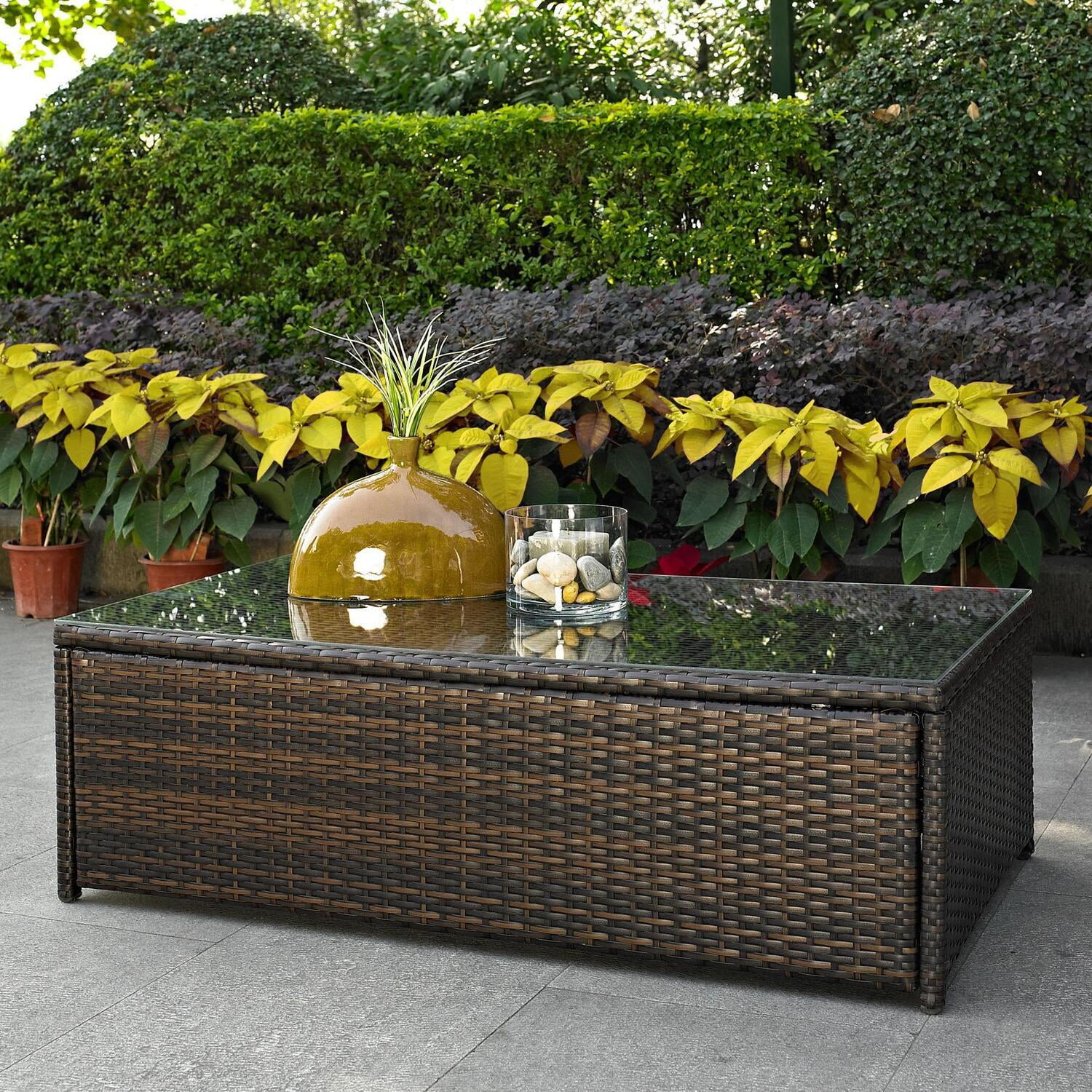 Crosley Furniture  Palm Harbor Outdoor Wicker Coffee Table