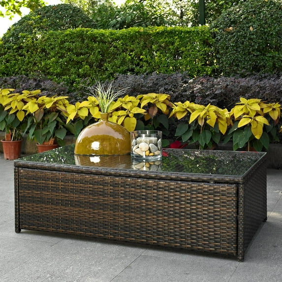 Crosley Furniture  Palm Harbor Outdoor Wicker Coffee Table