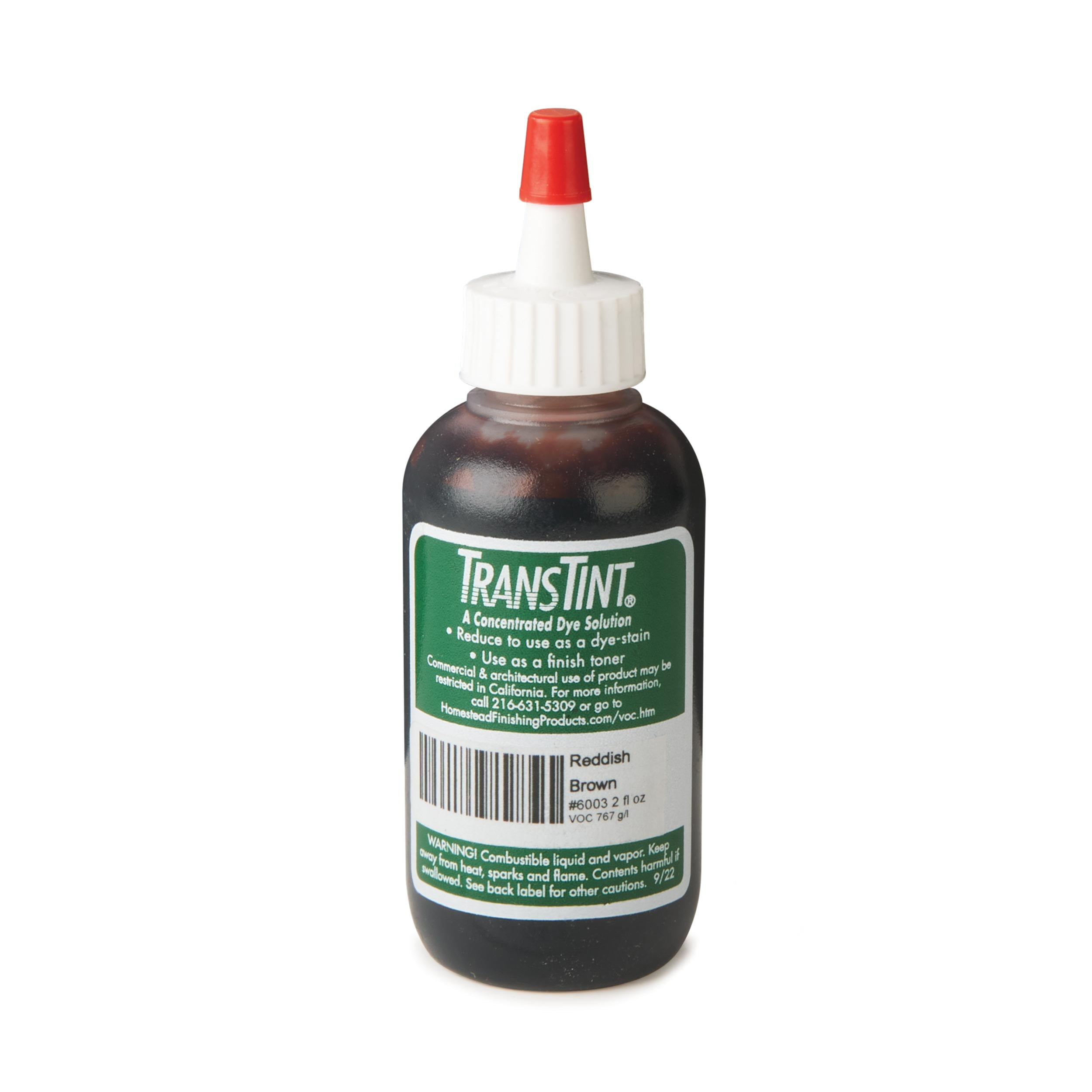 Homestead Transtint Dye - Reddish Brown - 2oz