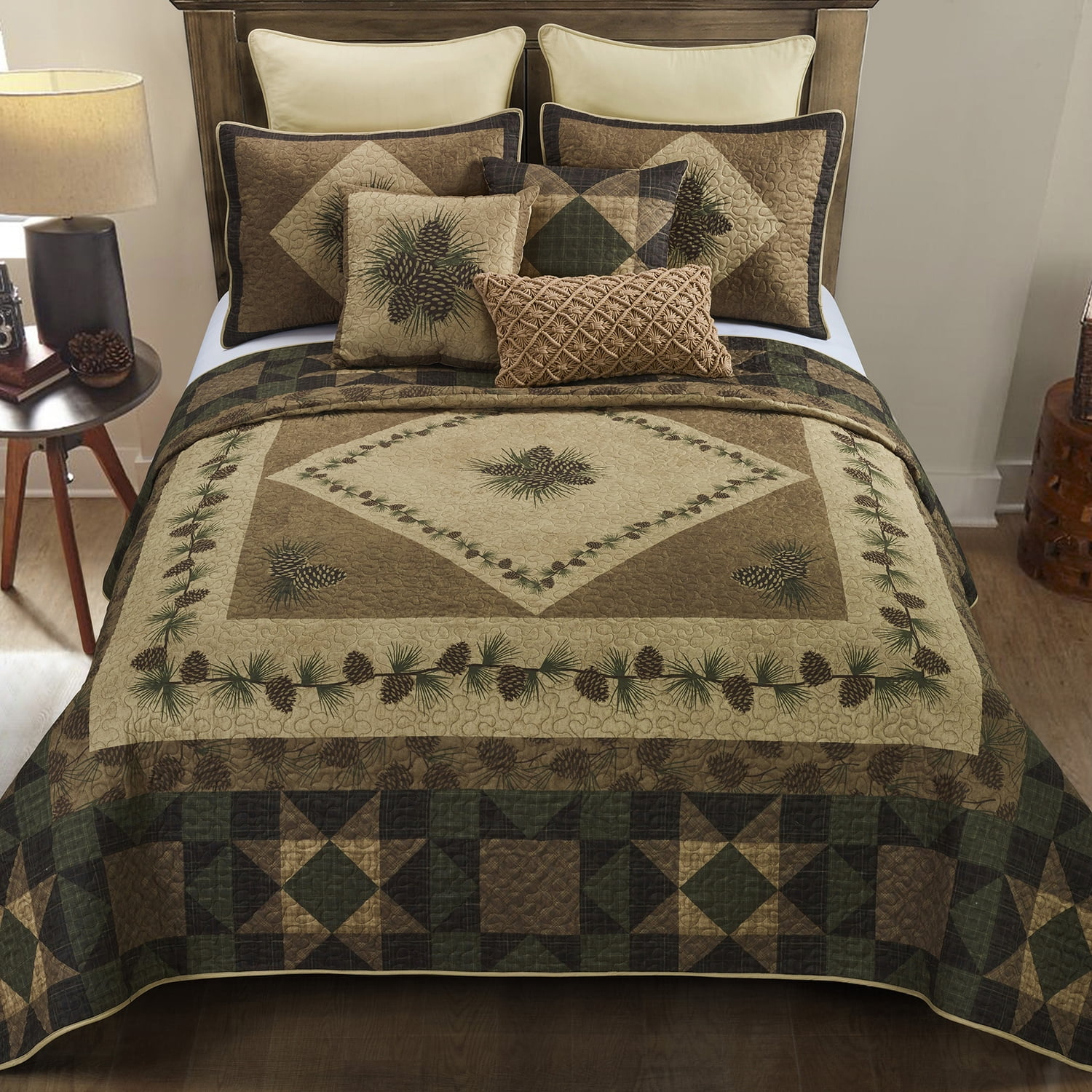 Donna Sharp Antique Pine Antique Pine Quilt Set