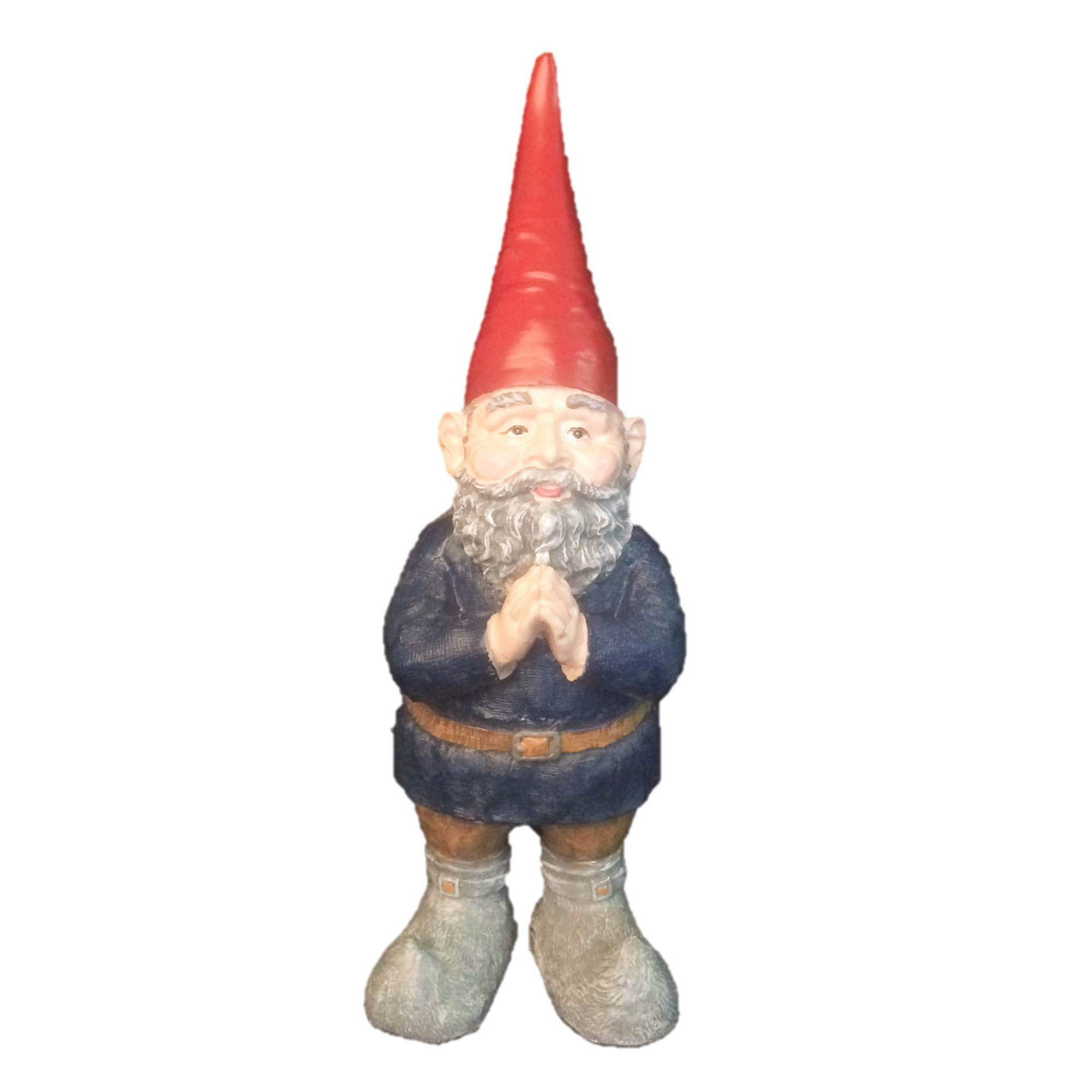 HomeStyles Old World Gnomes Mordecai Praying Hands Gnome Garden Statue