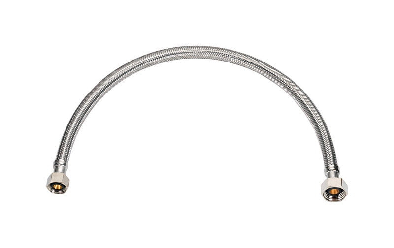 Homewerks 7223-20-12-2 0.5 Compression x 0.5 Female Iron Pipe x 20 in. Lead Free Faucet Connector