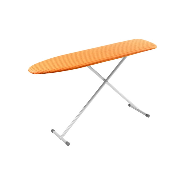 Honey-Can-Do 54" W Orange Lightweight Steel 2-Leg Freestanding Ironing Board
