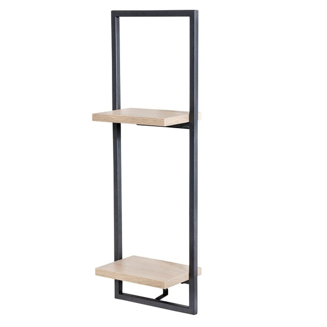 Honey Can Do Double Floating Wall Shelf