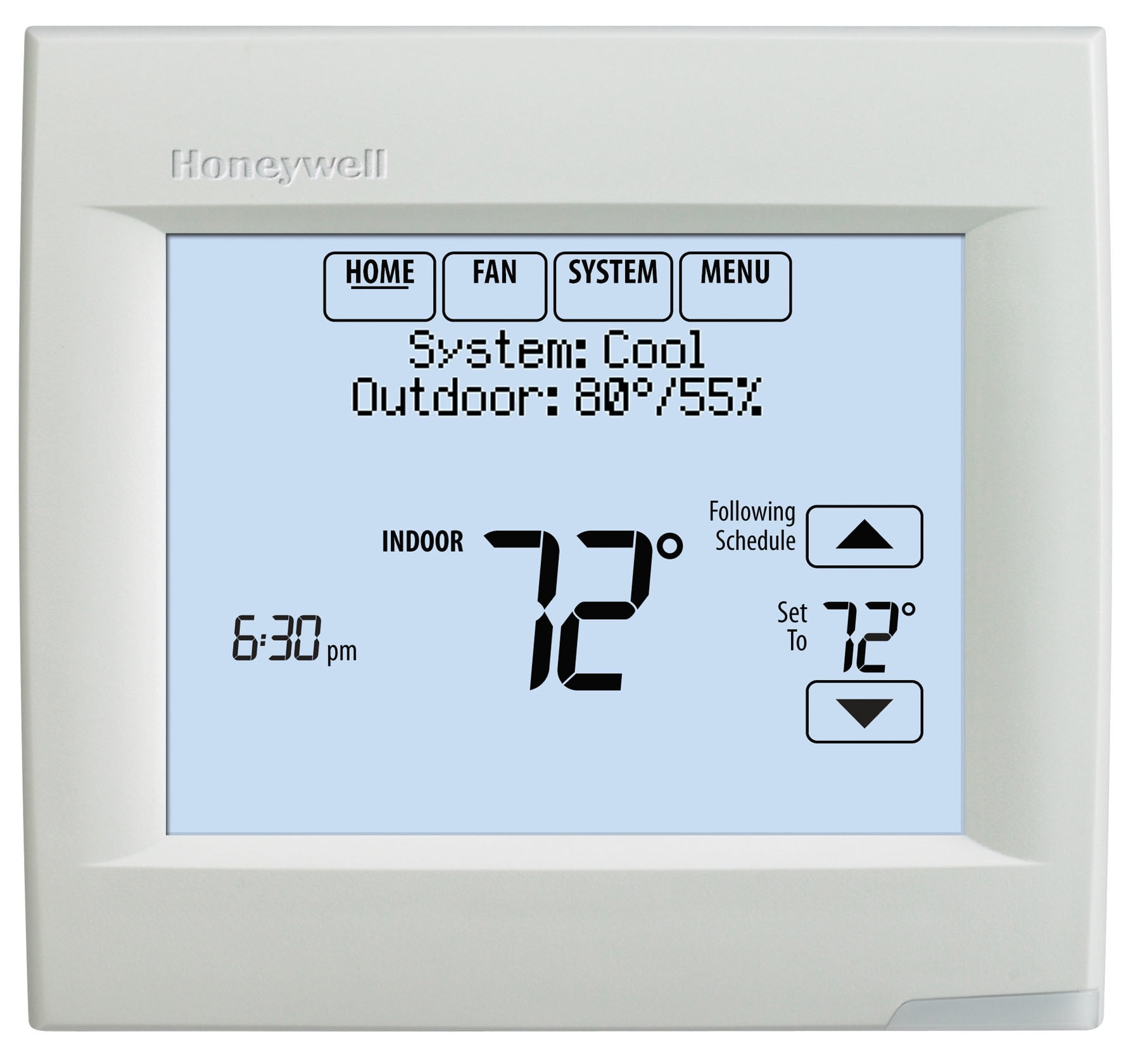 Honeywell TH8110R1008 Vision Pro 8000 Touch Screen Single Stage Thermostat with Red Link Technology