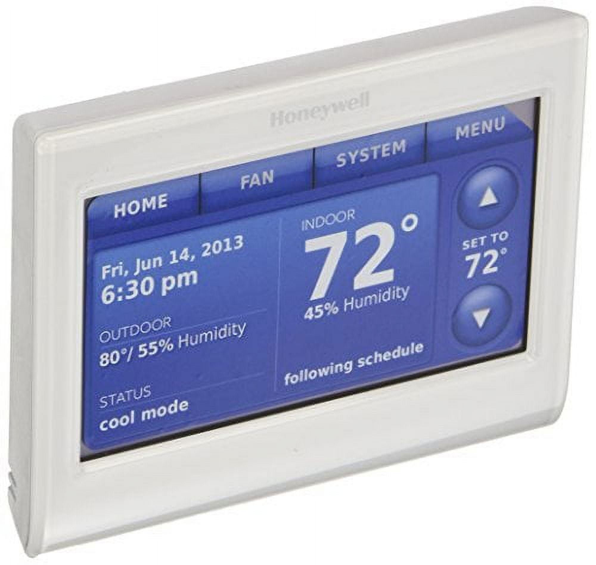 Honeywell THX9421R5021WW 2 Wire IAQ High Definition Touch Screen Thermostat