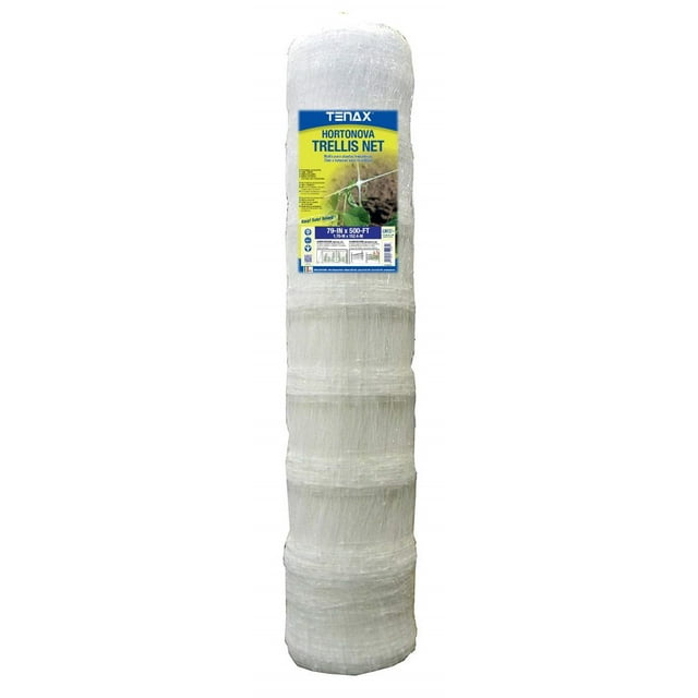 Hortonova Trellis Net LM 79-in x 500-ft White
