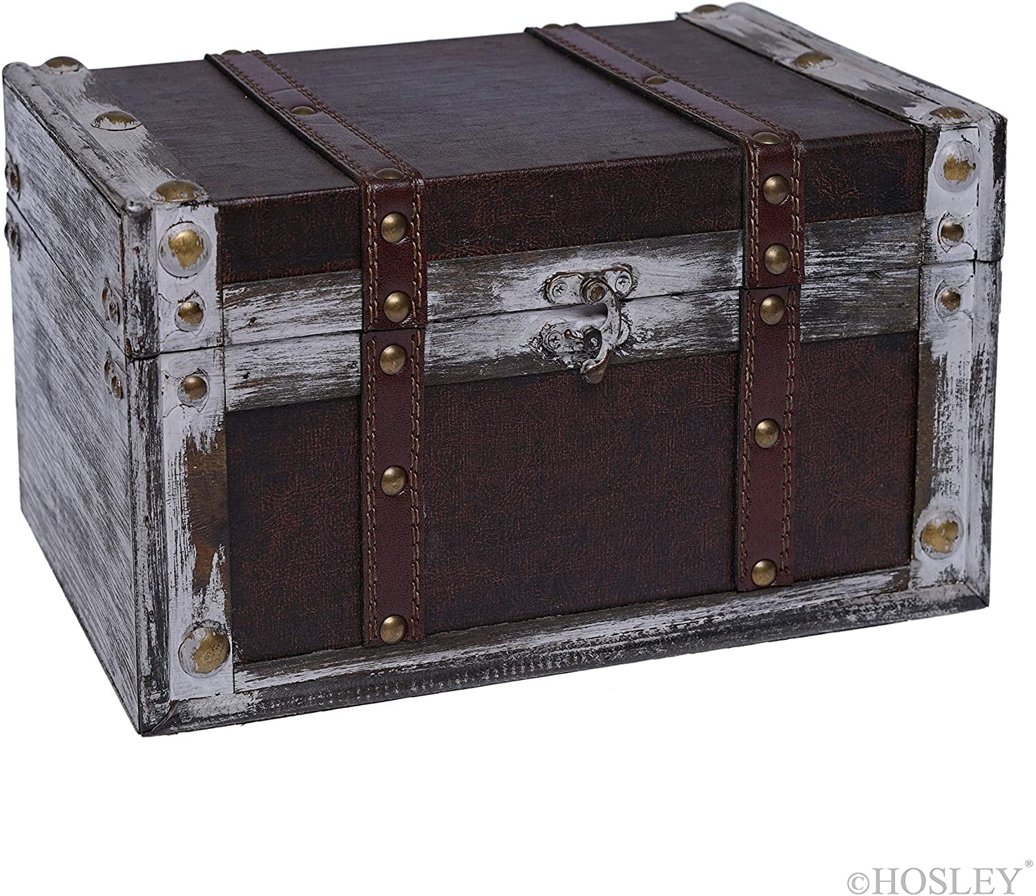 Hosley Decorative Storage Box 11 Inch Long. Ideal Gift for Study Den Memories Dorm Home Weddings Spa Reiki Meditation O4