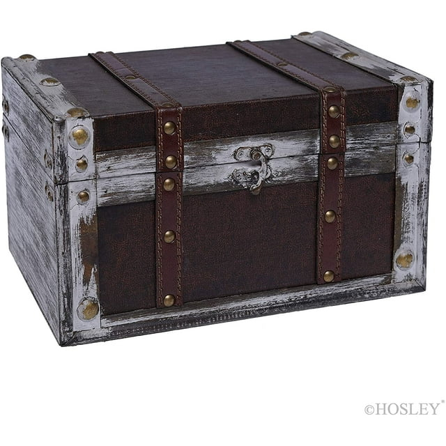 Hosley Decorative Storage Box 11 Inch Long. Ideal Gift for Study Den Memories Dorm Home Weddings Spa Reiki Meditation O4