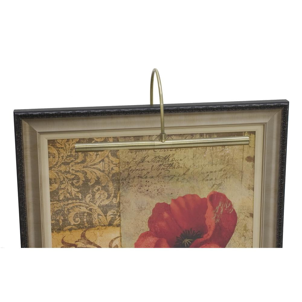 House of Troy Advent Profile 16" Antique Brass Picture Light