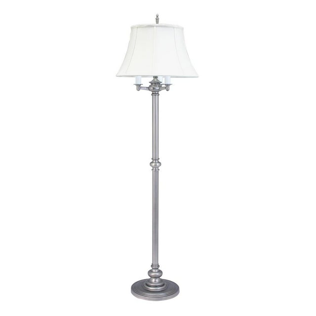 House of Troy Newport 66" Pewter Six-Way Floor Lamp