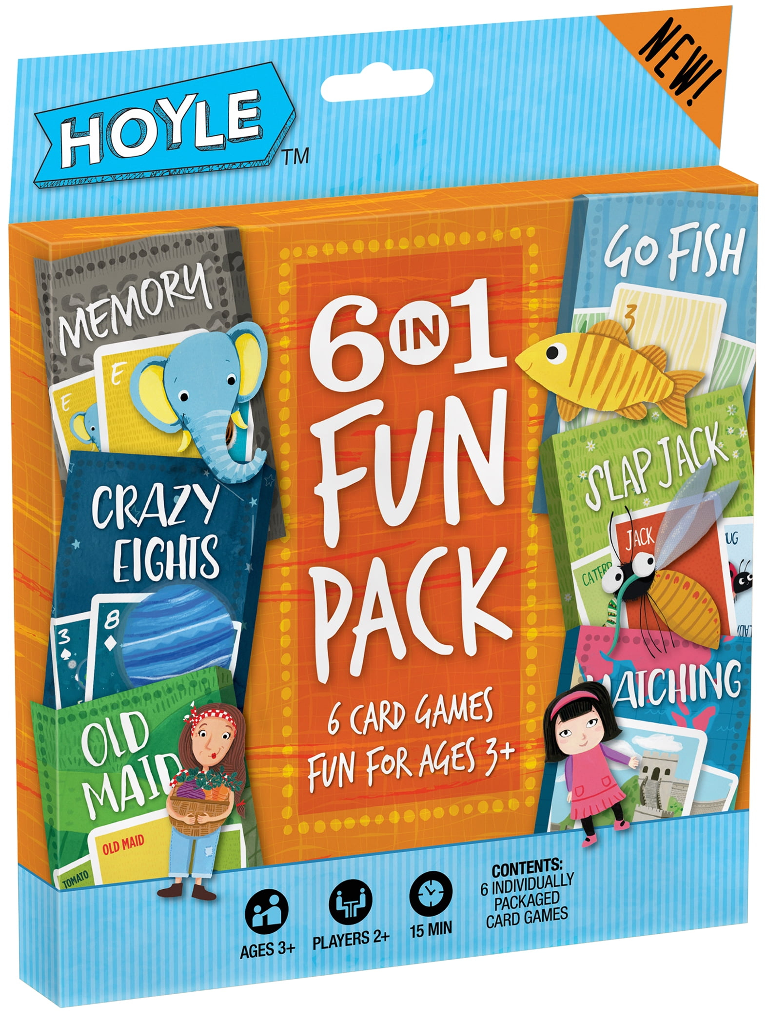 Hoyle 6 In 1 Fun Pack Card Games