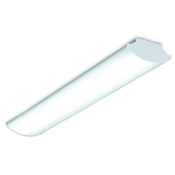 Hubbell Lighting - Columbia LED Wraparound Fixture,4 ft L,4872 lm
