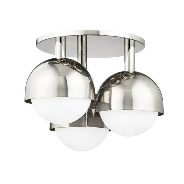 Rangel Semi-Flush Mount - Polished Nickel