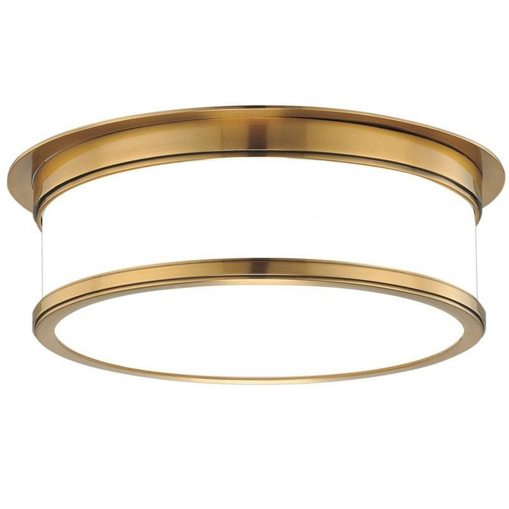 Geneva Glass Flush Mount