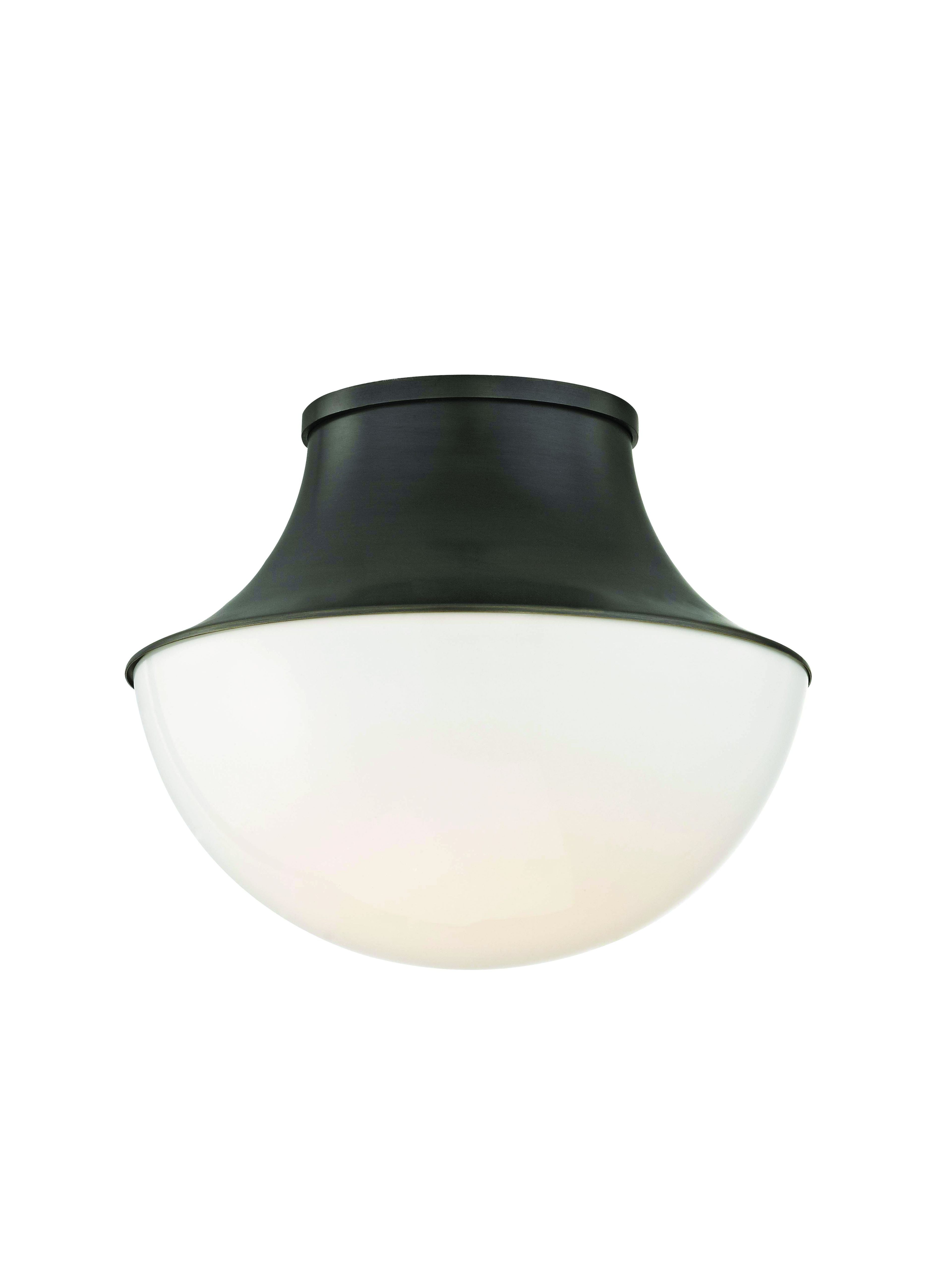 Randi Flush Mount Light - Dark Bronze