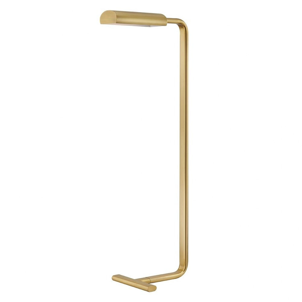 Reid Floor Lamp - Aged Brass