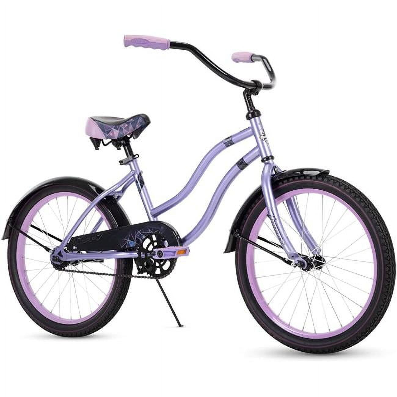 Huffy 20" Fairmont Cruiser Bike, Fits Riders 44" - 56", Lilac Purple, Kids, Girl's