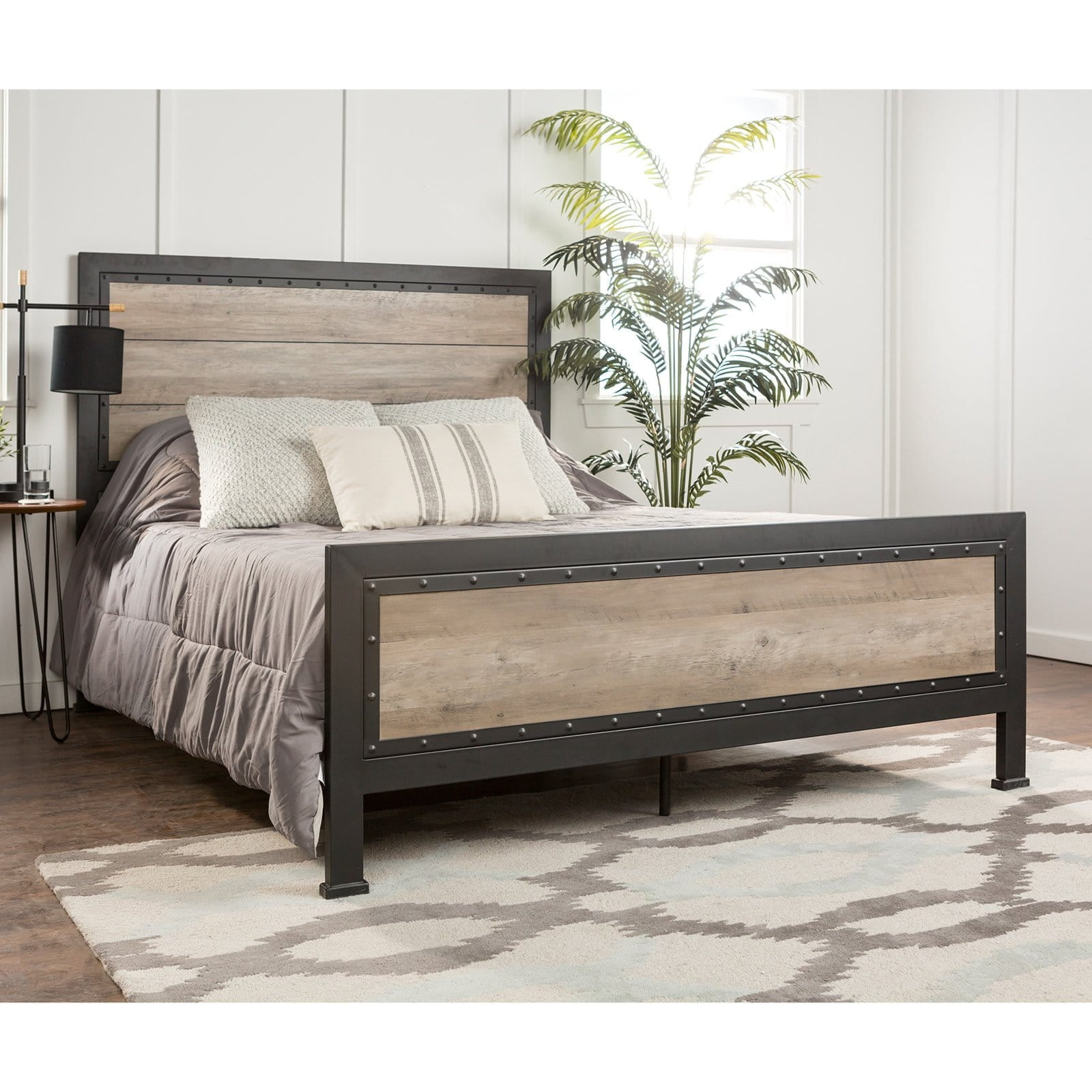 HumbleNest Countryside Modern Rustic Panel Bed