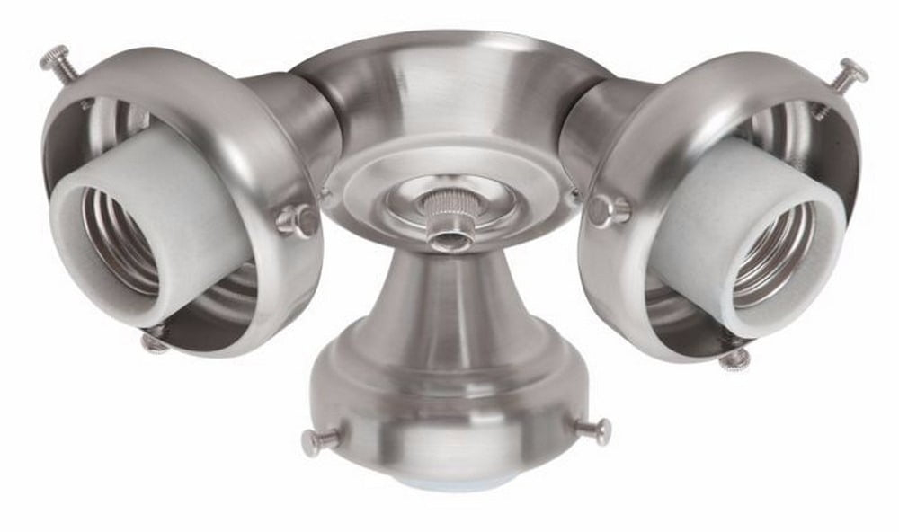 Hunter Fans - Accessory-Three Light Fitter-7.5 Inches Wide by 2.6 Inches