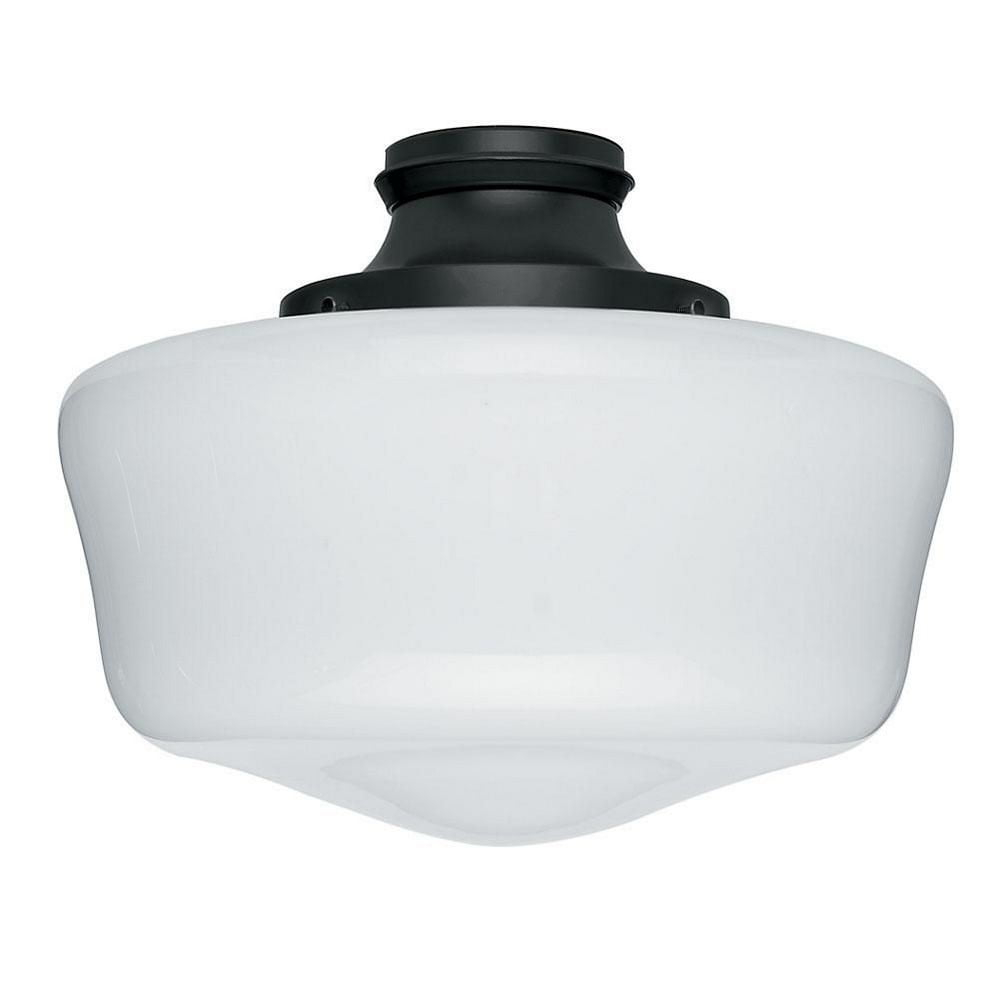 Hunter Fan 1-Light Ceiling Fan Schoolhouse Light Kit