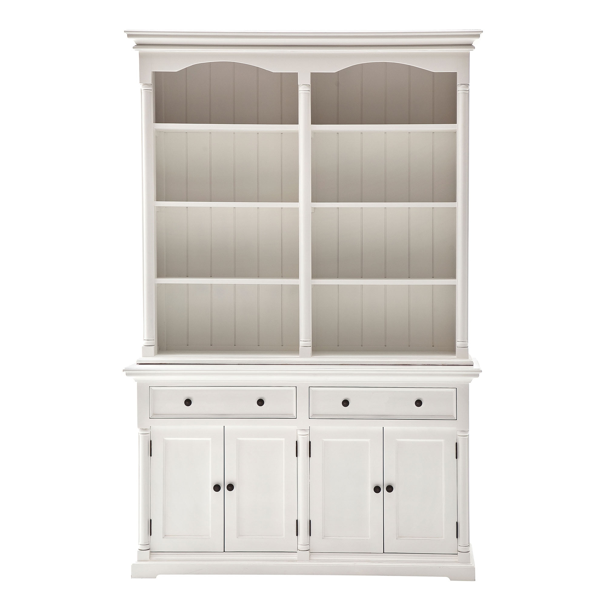 Novasolo Home Decorative Hutch Cabinet - White