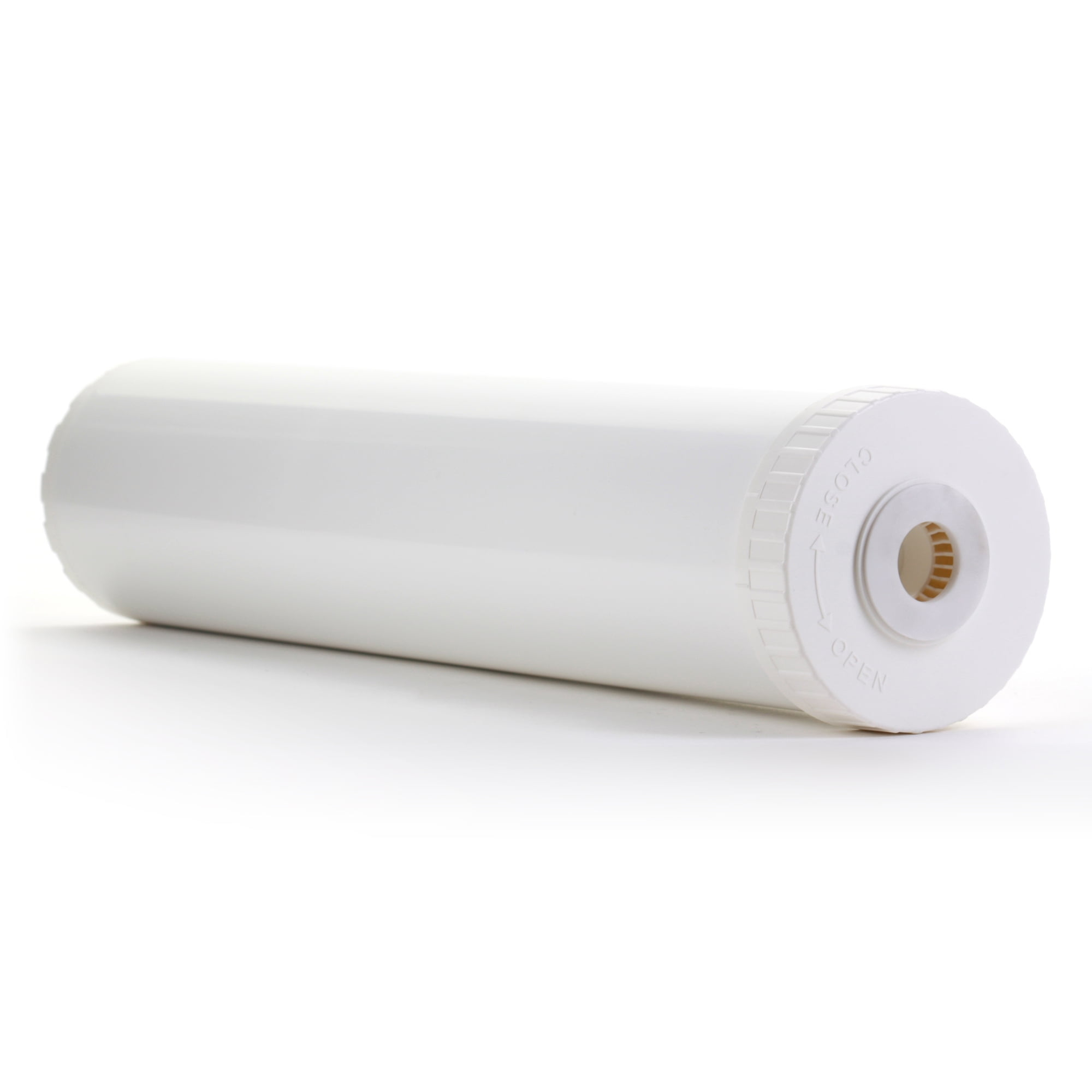 Hydronix EC-4520W White Empty Water Filter Cartridge Durable Construction For Pre Post, Fits Standard Housings 4.5 x 20