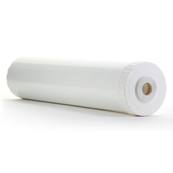Hydronix EC-4520W White Empty Water Filter Cartridge Durable Construction For Pre Post, Fits Standard Housings 4.5 x 20