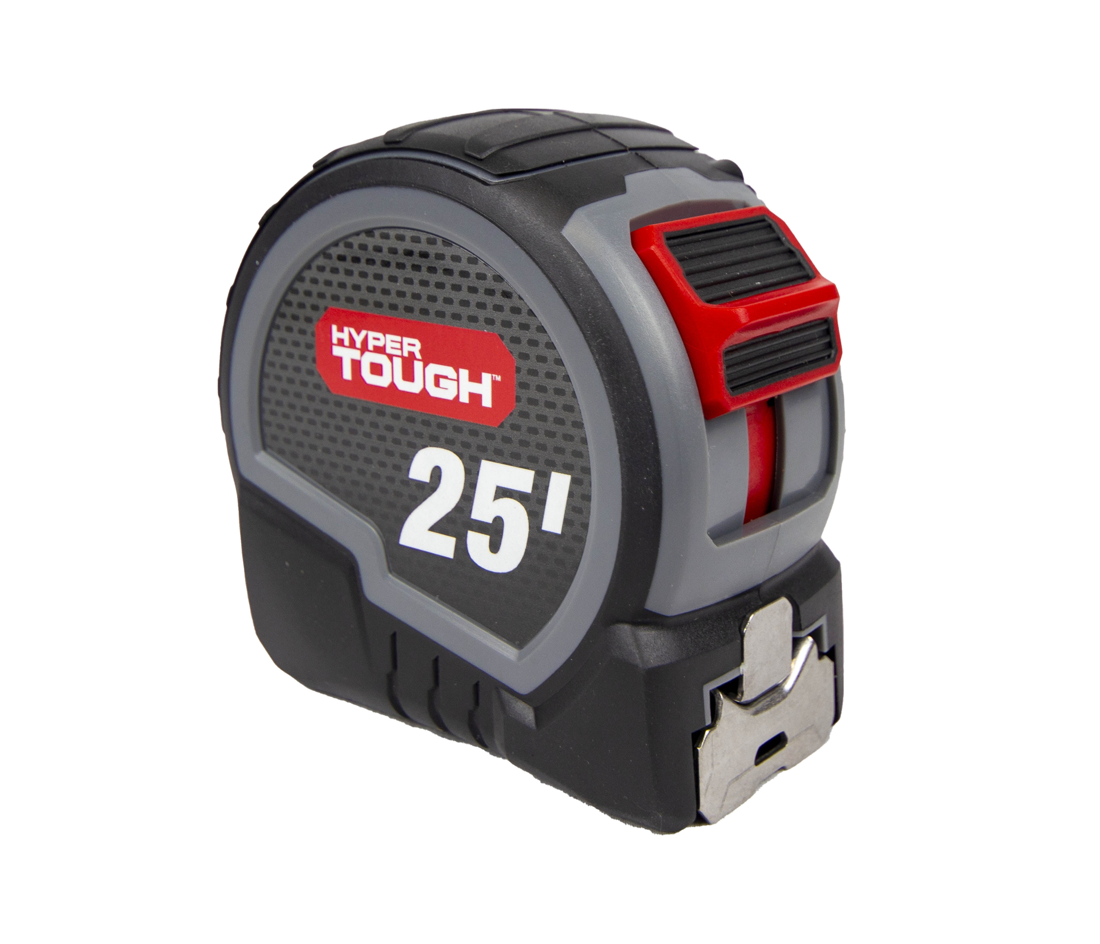 Hyper Tough 25ft. Wide Blade Steel Tape Measure