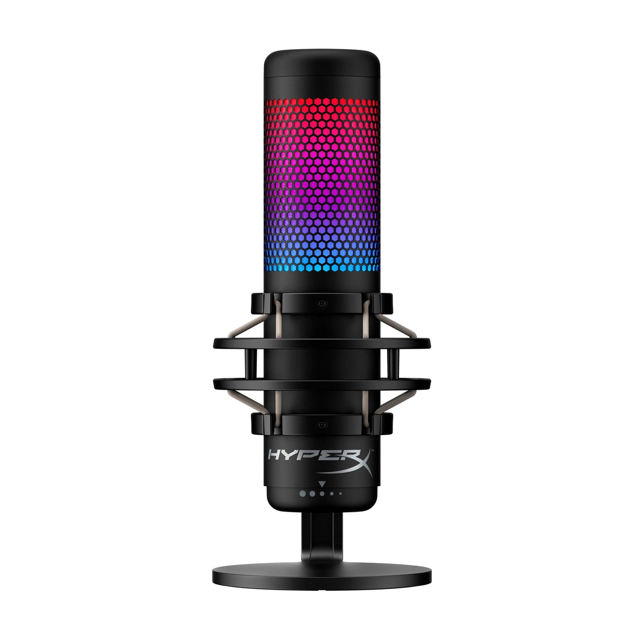 HyperX QuadCast S RGB USB Condenser Microphone - Black