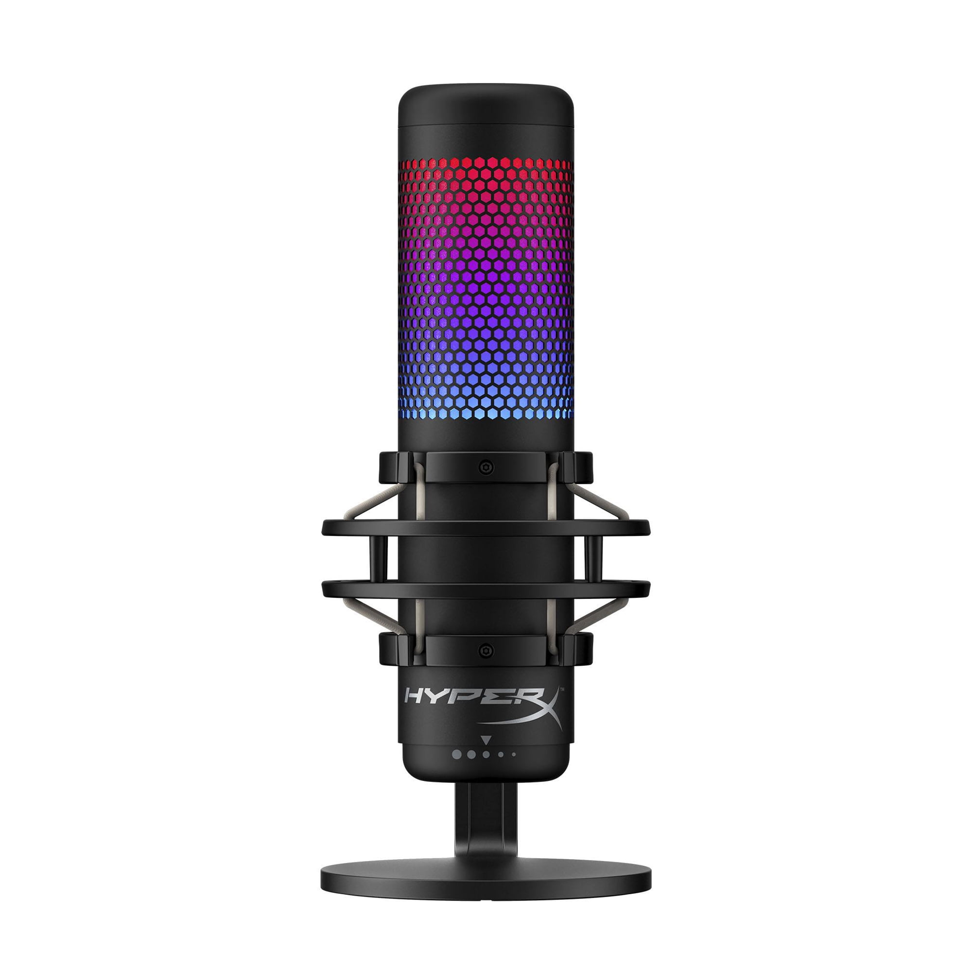HyperX QuadCast S RGB USB Condenser Microphone - Black
