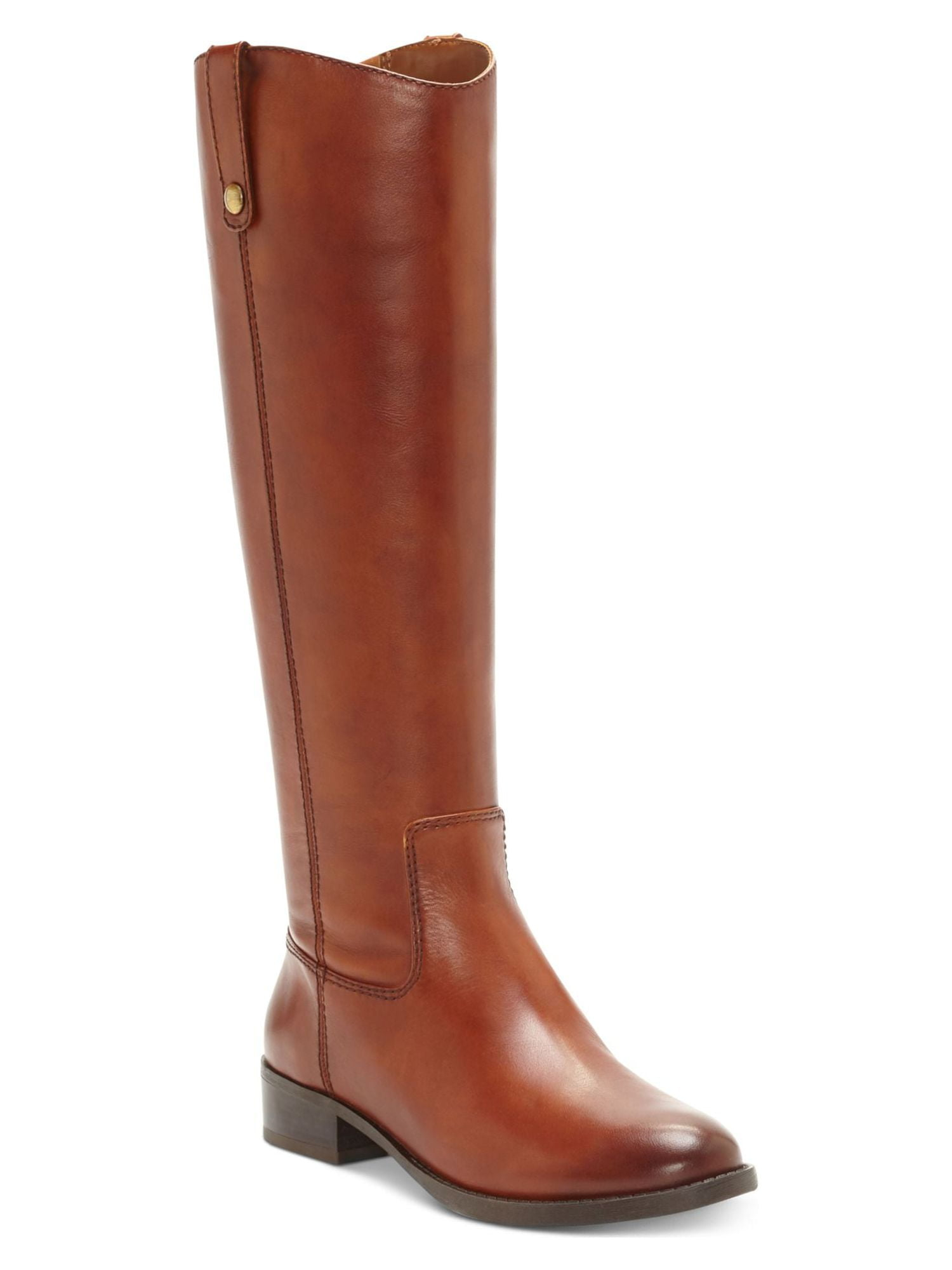 INC Womens Brown Zip-Up Boots 5 M