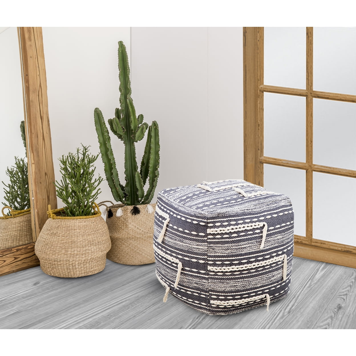 Spiro Ottoman - Chic Home Design