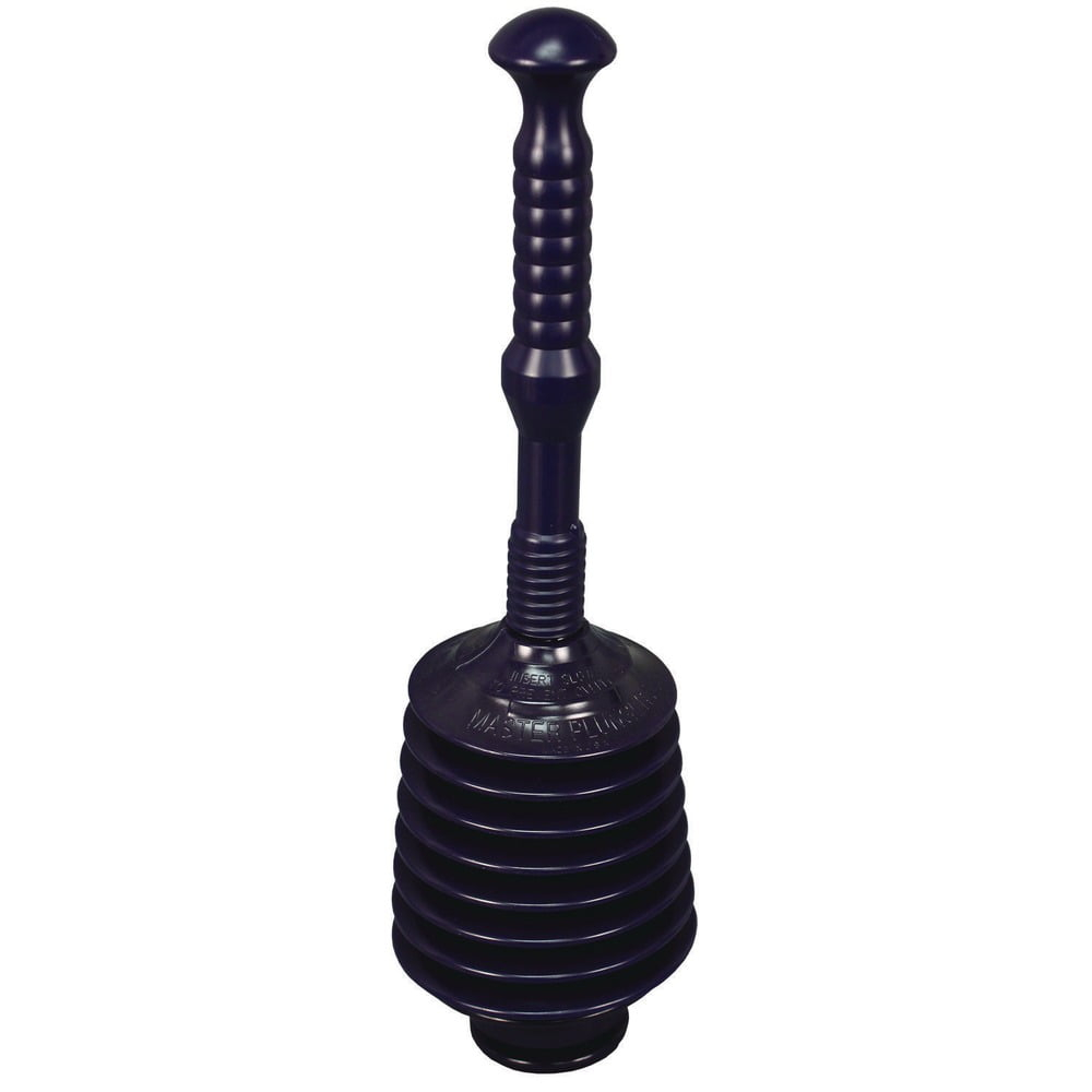 Impact 9205 Deluxe Professional 11.2 in. x 6 in. Polyethylene Plunger - Black