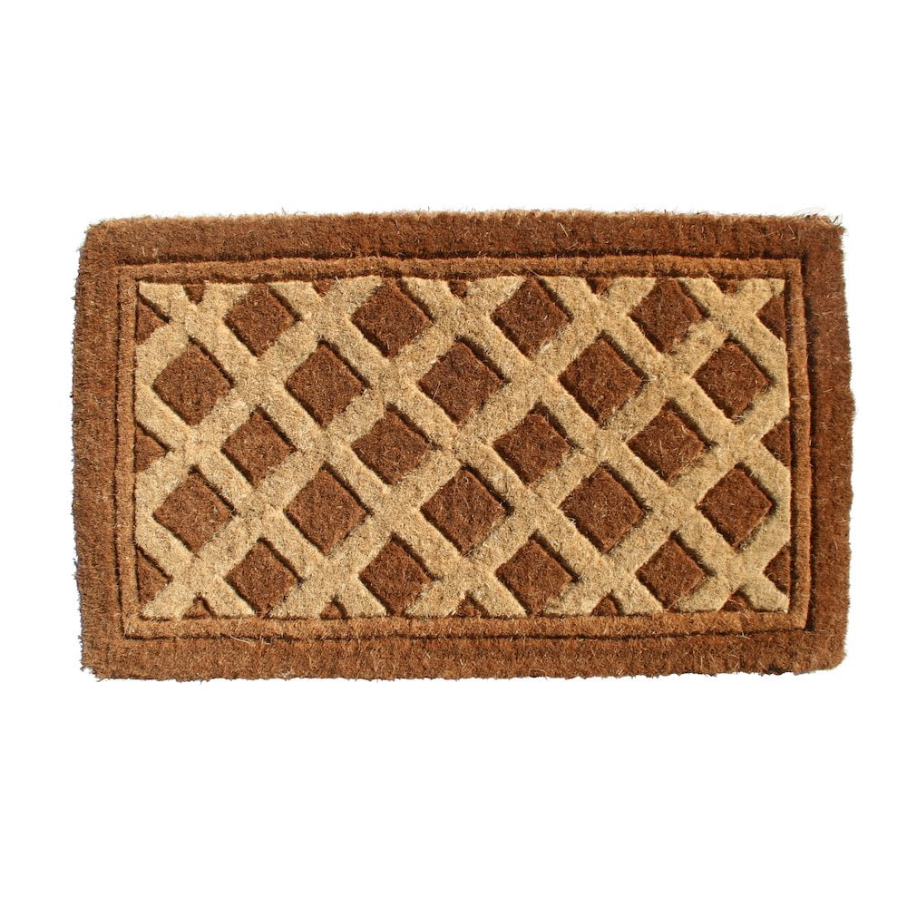 Imports Décor Diamonds Doormat in Coir Material