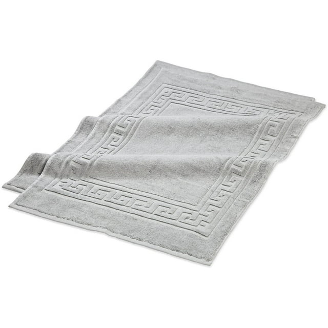 Impressions Bison 2-Piece Absorbent Cotton Bath Mat