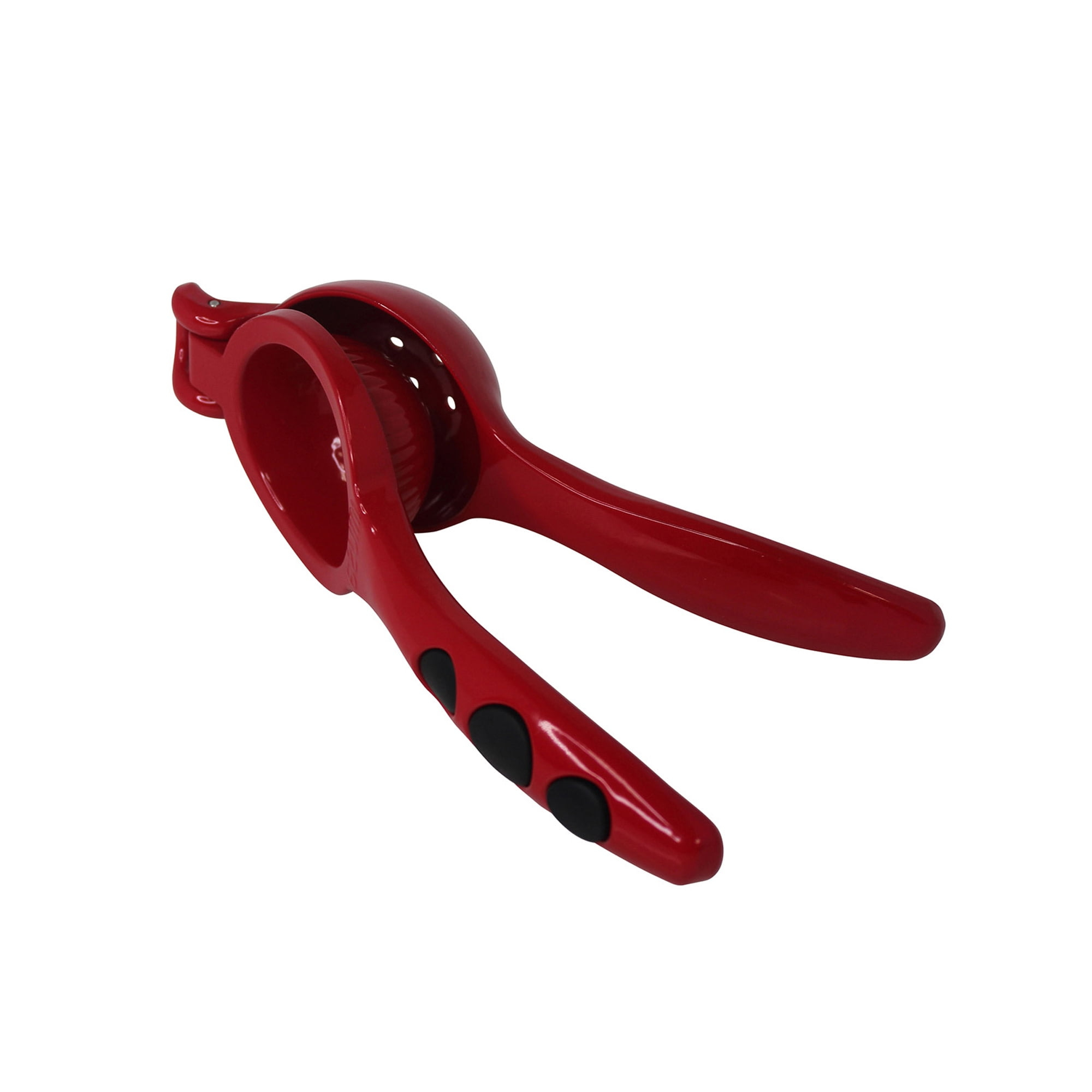 IMUSA Gourmet Cast Aluminum Lemon/Lime Squeezer, Red