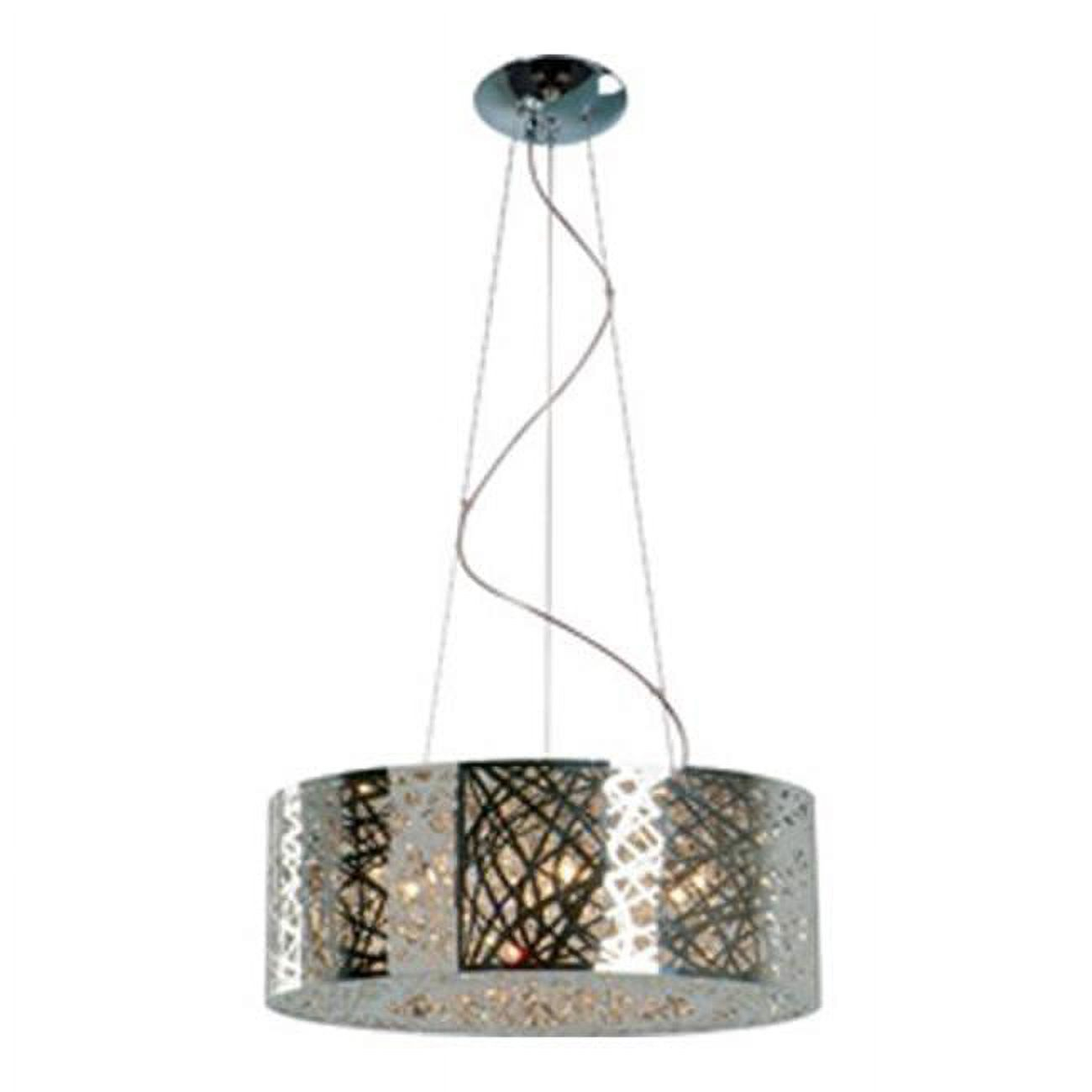 ET2 Lighting Inca 9 - Light Pendant in  Polished Chrome