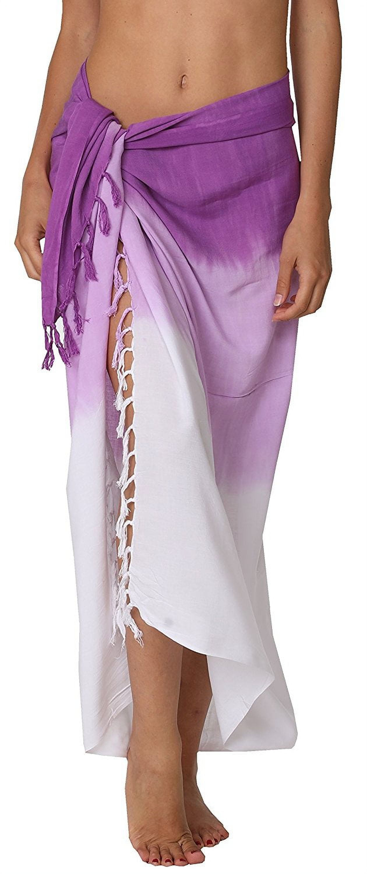 INGEAR Sarong Bathing Suit Cover Up for Women – Long Pareo Beach Wraps, Swimsuit Coverup Skirt, Stylish Bikini Cover Up