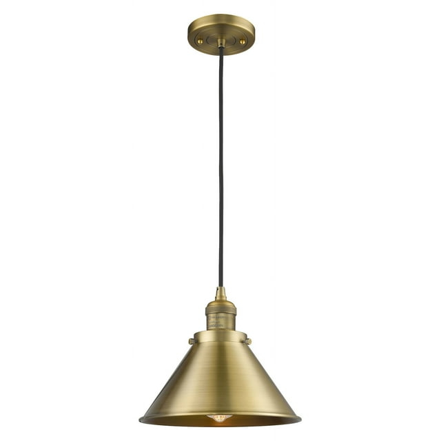 Innovations Lighting 201C Braircliff Briarcliff 1 Light 10" Wide Pendant - Brass