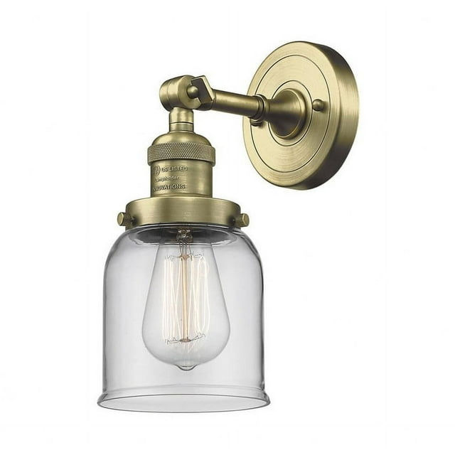 Innovations Lighting Bell 1 - Light Sconce in  Antique Brass