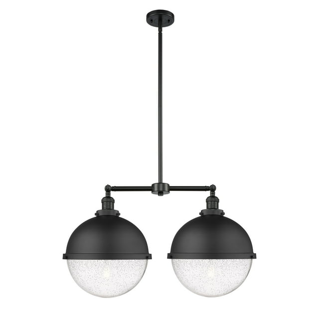 Innovations Lighting 209-17-18 Hampden Linear Hampden 2 Light 18" Wide Linear Pendant /