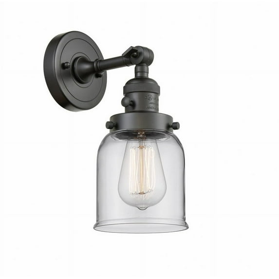 Innovations Lighting Bell 1 - Light Sconce in  Oil Rubbed Bronze