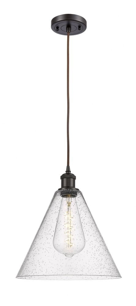 Innovations Lighting Berkshire 1 - Light Pendant in  Oil Rubbed Bronze