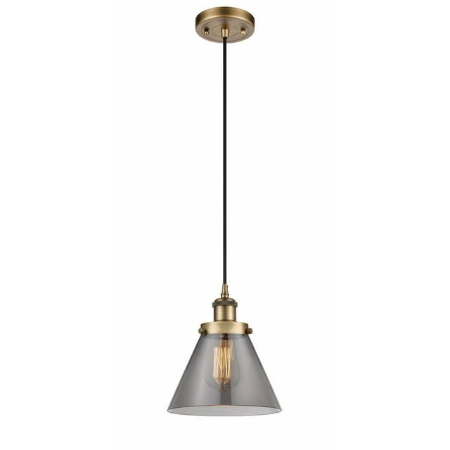 Innovations Lighting Cone 1 - Light Pendant in  Brushed Brass