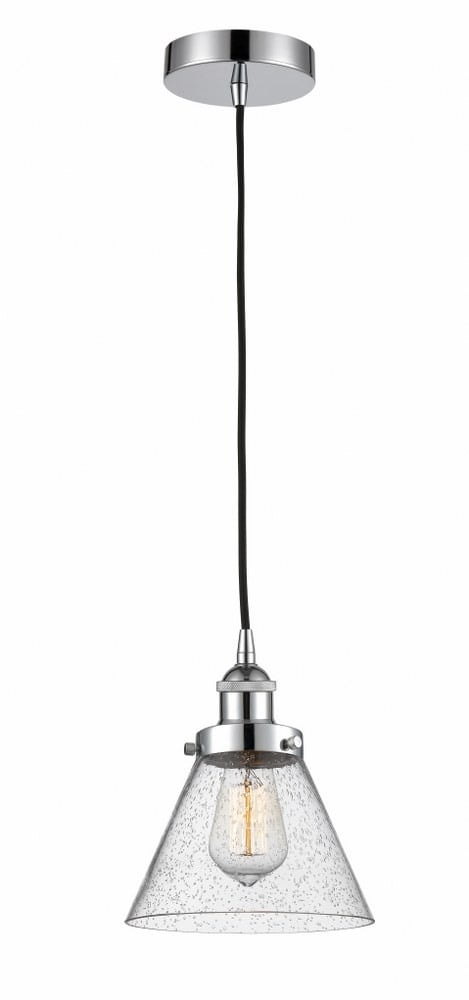 Innovations Lighting Cone 1 - Light Pendant in  Polished Chrome